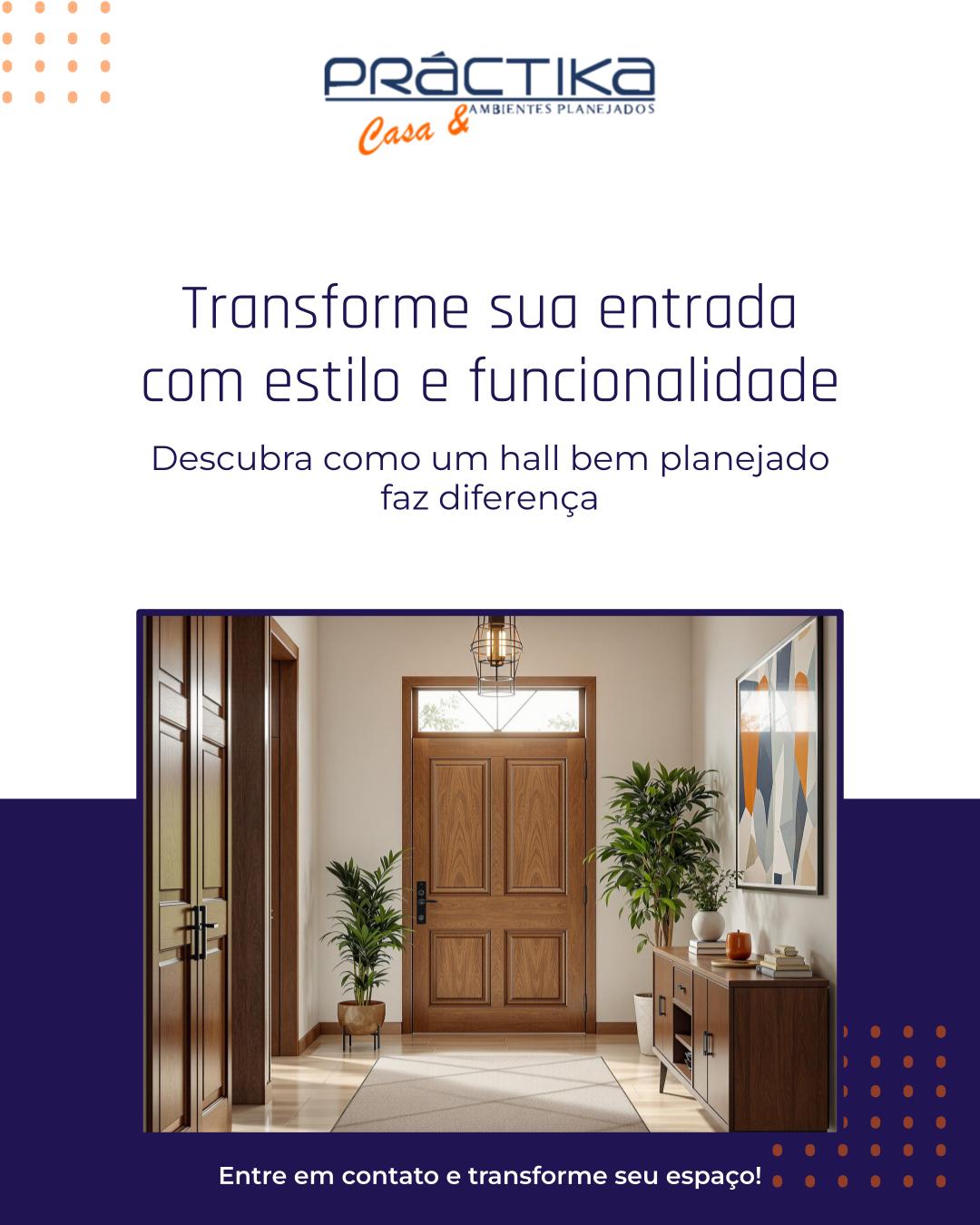 Ambientes Planejados - Móveis para Hall Residêncial