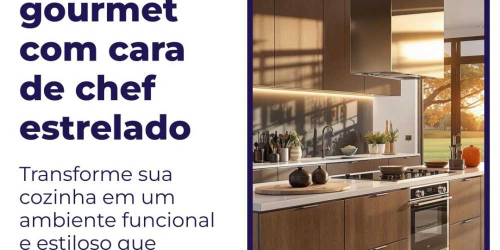 Ambientes Planejados - Móveis para Ambientes Gourmet Residêncial